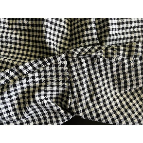 Attyre New York Seersucker Black and White Checkered Pants Sz8 - Picture 14 of 16